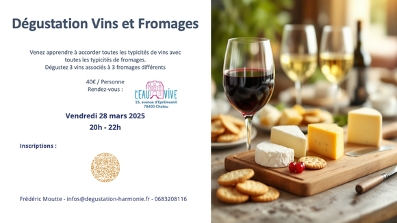 Dégustation Vins et Fromages